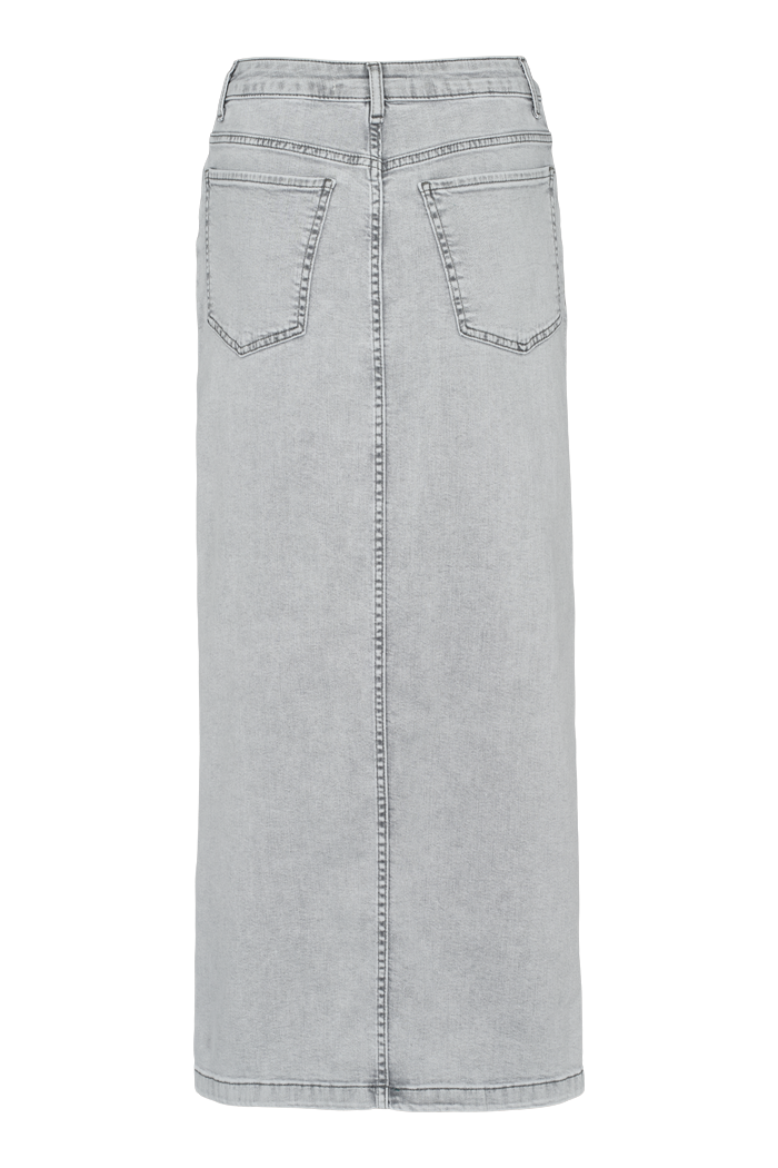 スカート Cotton Pillar Grey Skirt POTTERY SKIRT