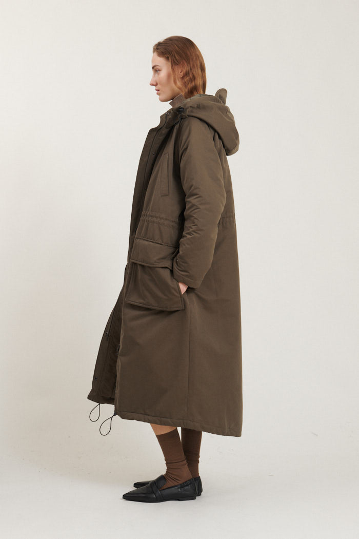 Basic Apparel Ajlin Parka Jackets 126 Tarmac