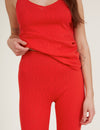 Ana Strap Top - High Risk Red