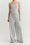 Arense Loose Pants - Hellgrau Mel.