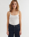 Arense Strap Top - White