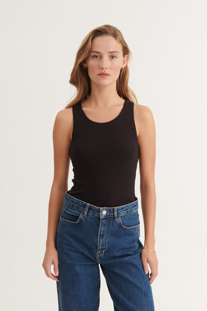 Basic Apparel Arense Tank Tops & tank-tops 001 Black