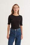 Basic Apparel Arense Tee T-shirts 001 Black