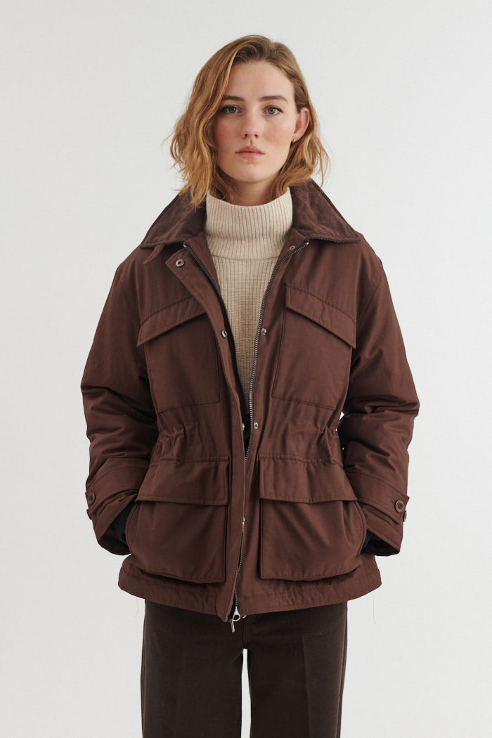 Basic Apparel Asani Jacket Jakker 864 Chicory coffee