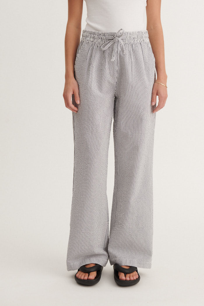 Basic Apparel Asta Pants Pants 690 Bright white / sky captain