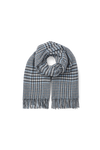 Basic Apparel Aurora Scarf Halstørklæder 724 D. grey mel. / Asleigh blue