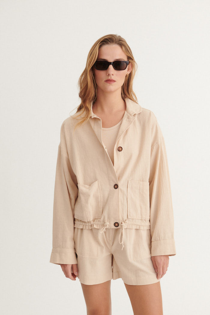 Basic Apparel Beate Jacket Jackets 777 Smokey Grey