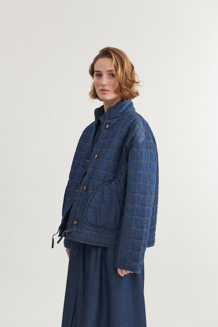 Basic Apparel Bine Bomber Jacket Jackets 103 Mid Blue