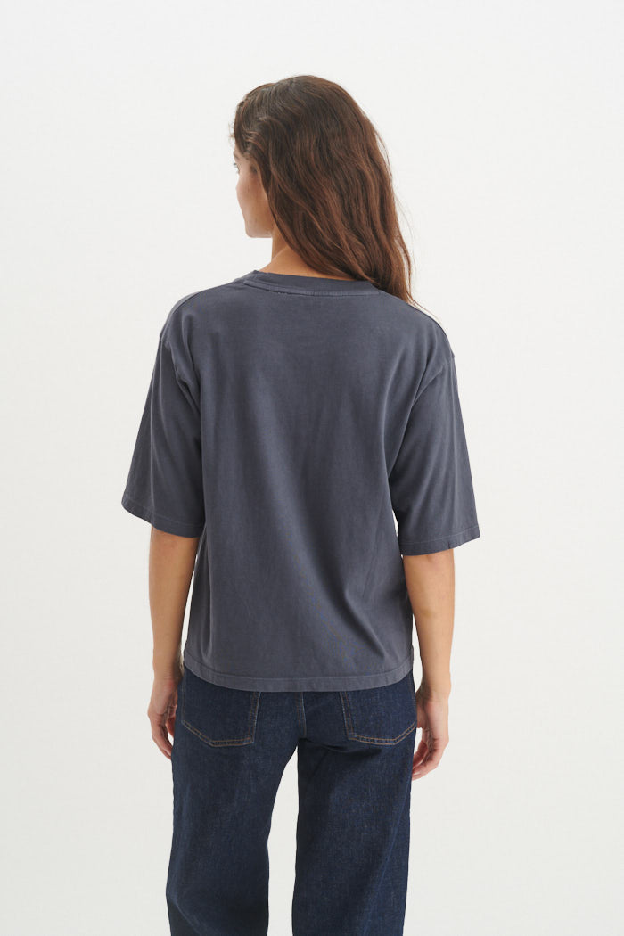 Basic Apparel Boni SS T-Shirt T-shirts 901 India ink