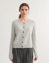 Cady Cardigan - Light Grey Mel.