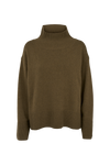 Basic Apparel Cady T-Neck Sweaters 620 Desert palm
