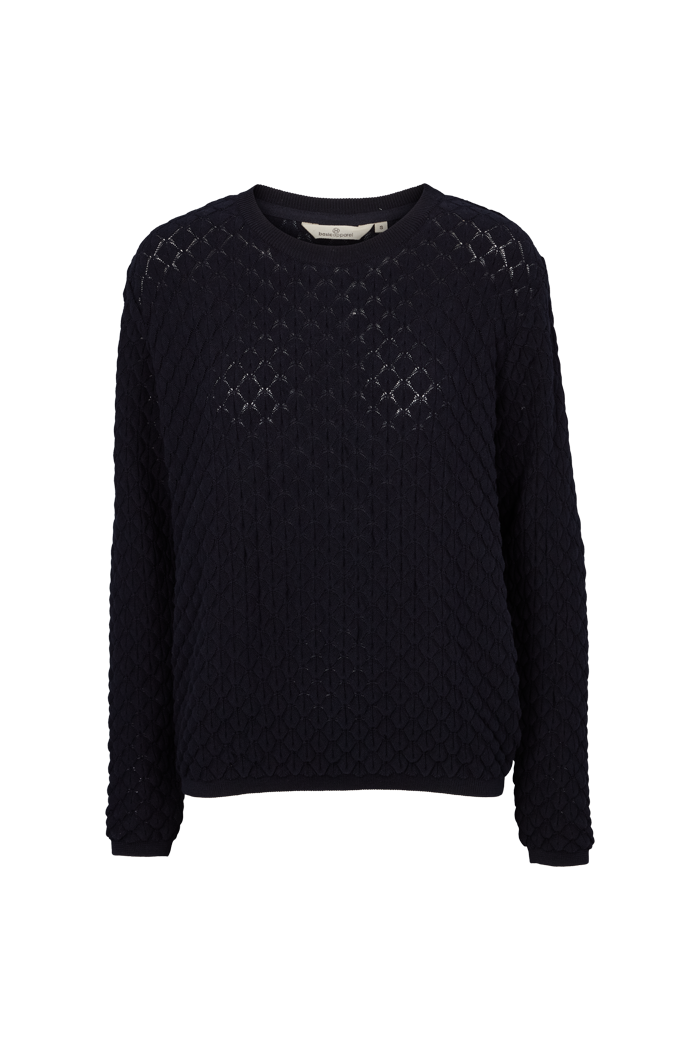 Basic Apparel Camilla Sweater Sweaters 048 Navy
