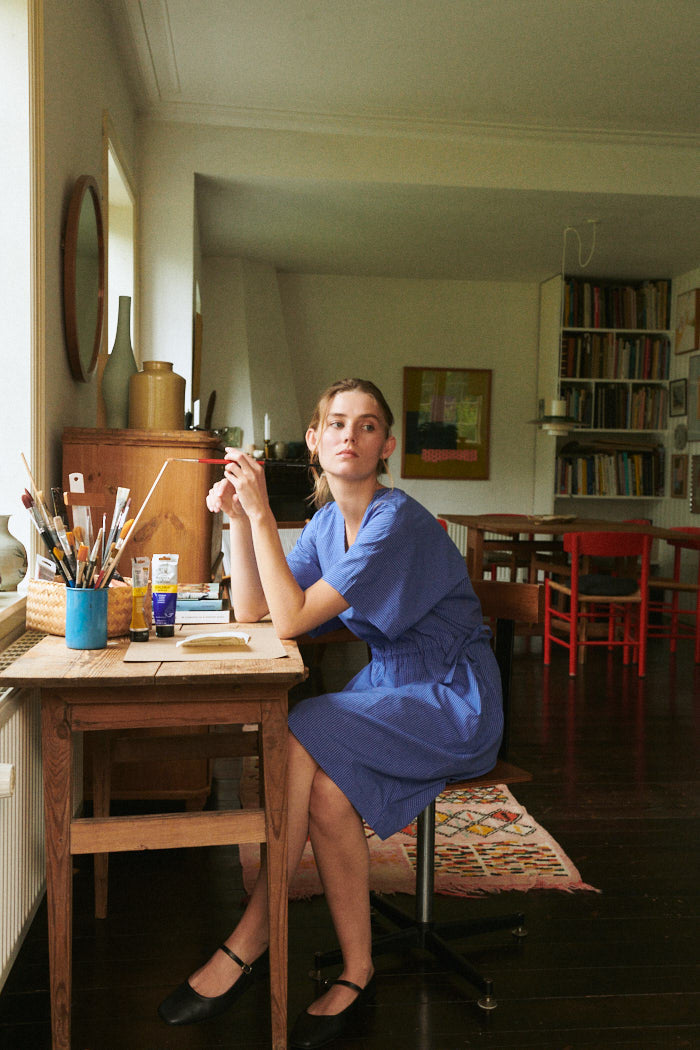 Basic Apparel Chane Dress Dresses 861 Sodalite blue