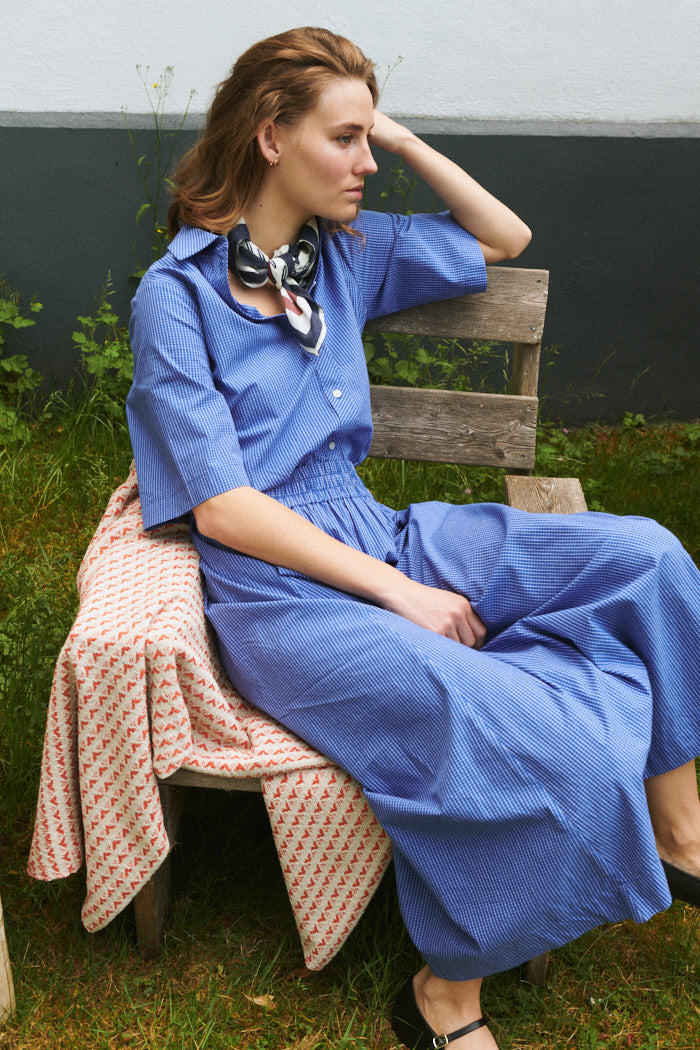 Basic Apparel Chane SS Shirt Shirts 861 Sodalite blue