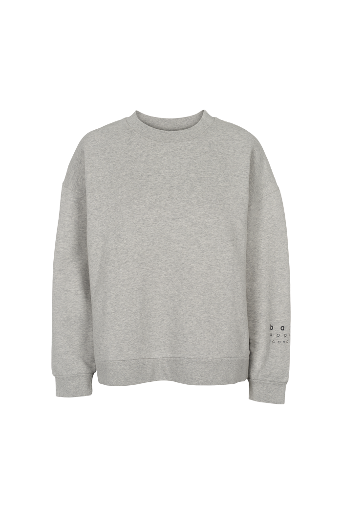 Basic Apparel Cinna Oversized Sweat Sweatshirts & hoodies 025 Grey Mel.