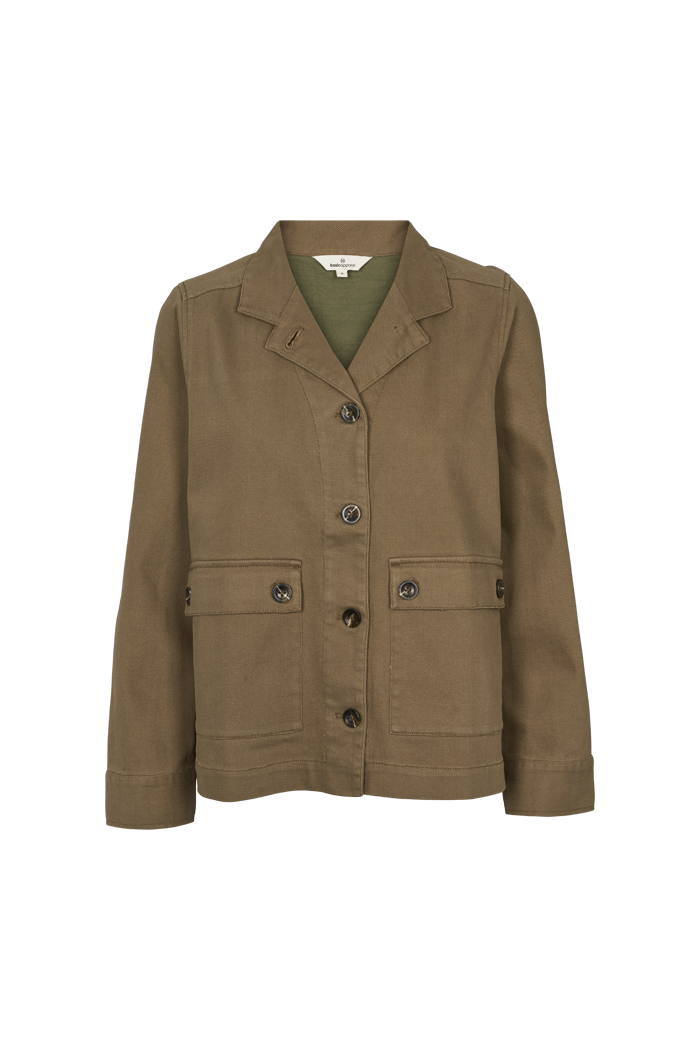 Basic Apparel Creol Jacket Jackets 181 Capers Green