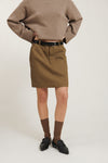 Basic Apparel Creol Skirt Nederdele 181 Capers Green