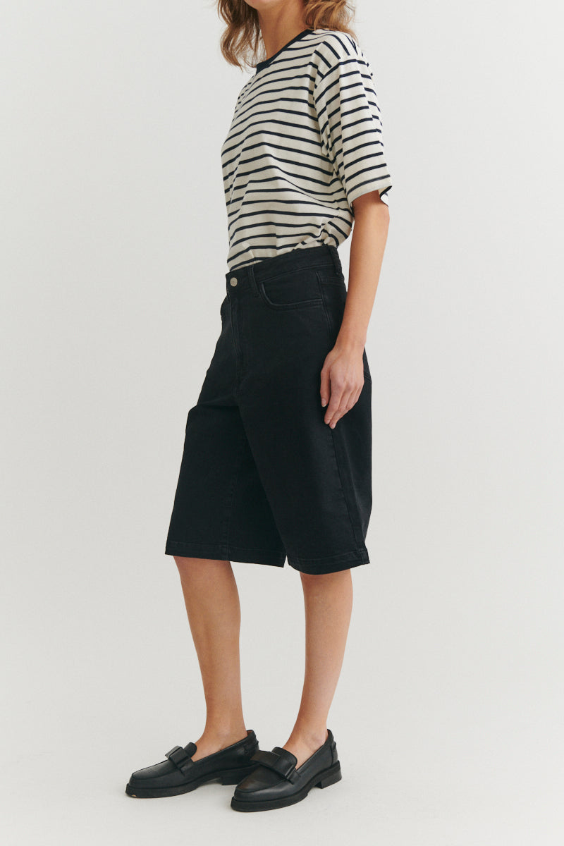 Basic Apparel Ea Black Shorts Shorts 001 Black