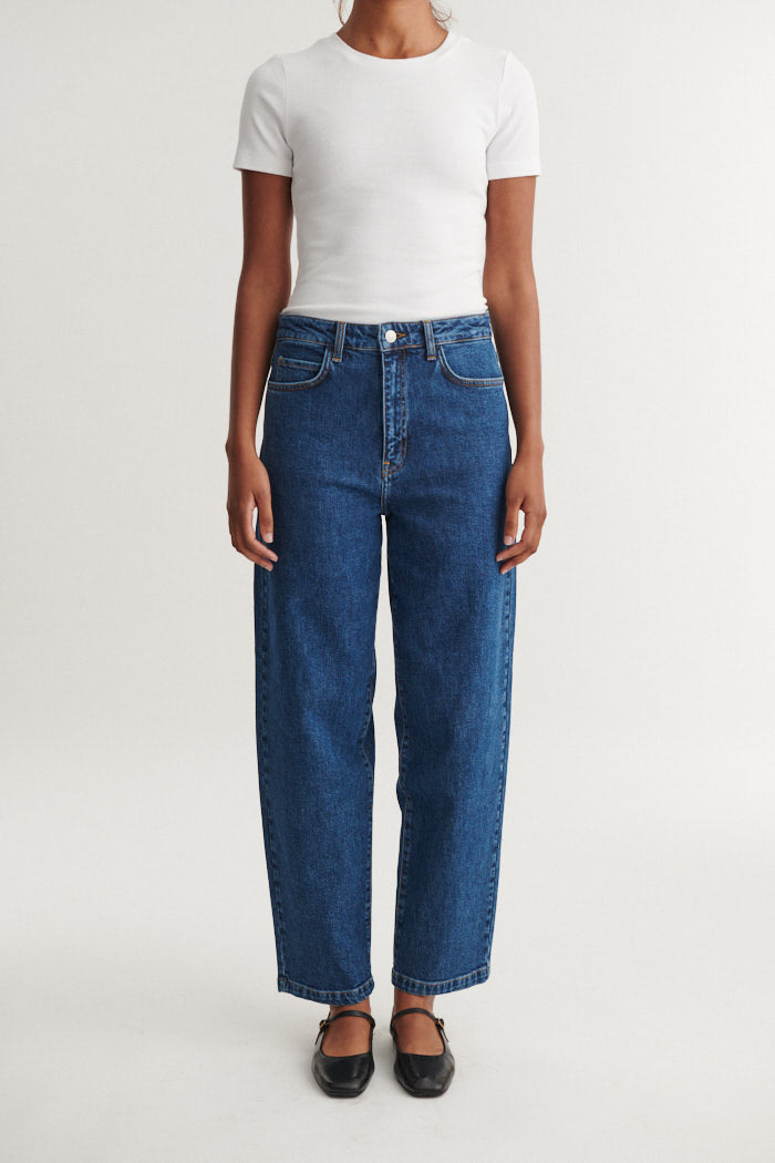 Basic Apparel Ea Mid Blue Jeans Jeans 103 Mid Blue