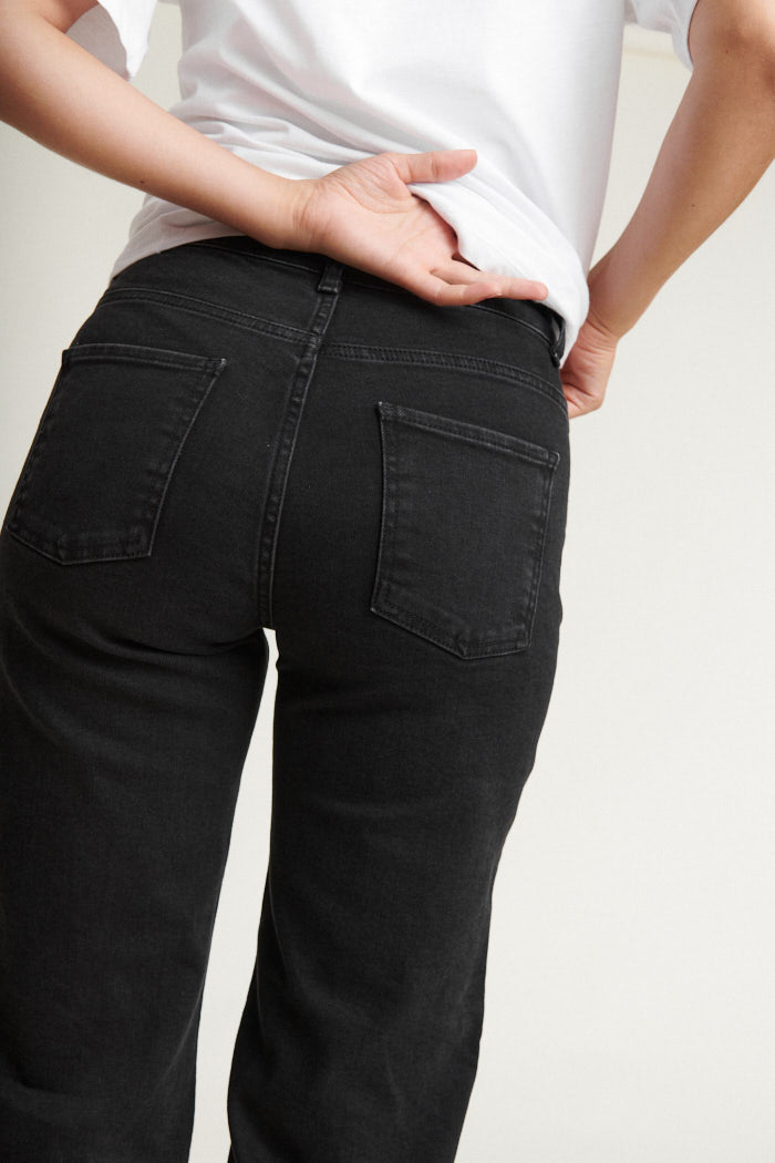 ★AMES-WORLDWIDE★BASIC DENIM PANTS BLACK★正規品/直送料込 ORGANIC JEANS
