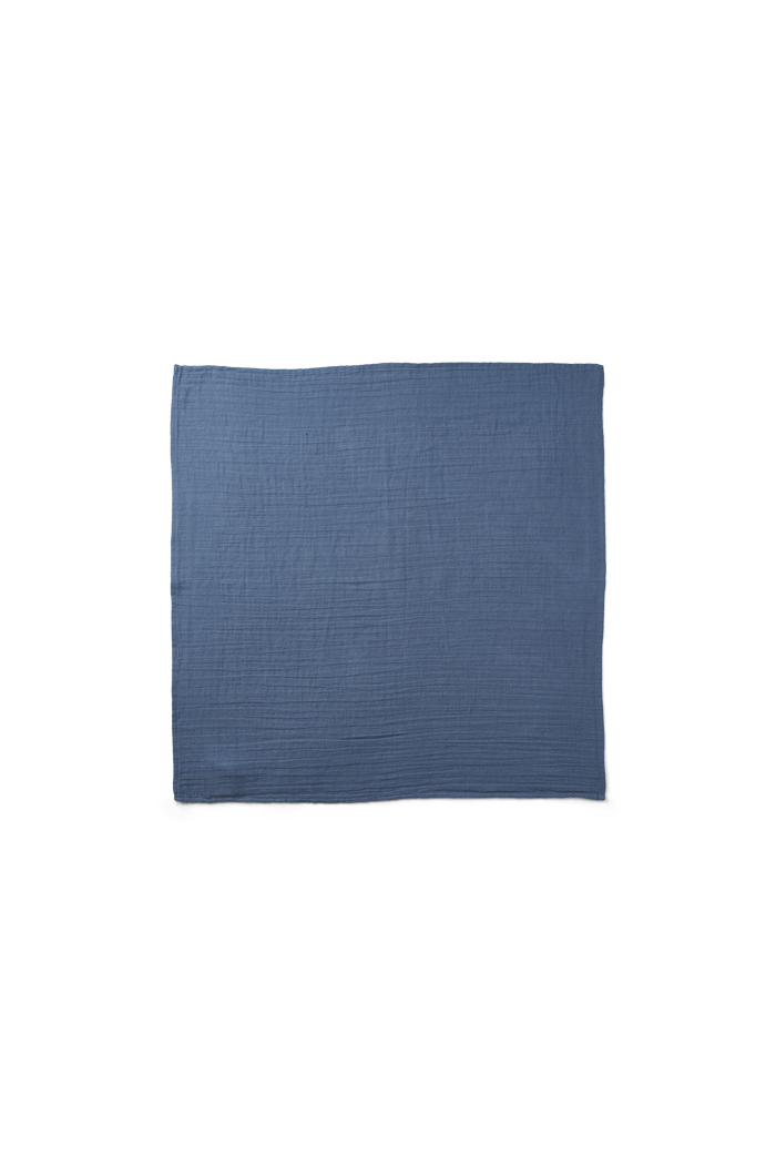 Basic Apparel Ember Scarf GOTS Halstørklæder 421 Vintage Indigo