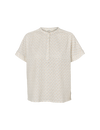 Ember Shirt - Birch / Amber Brown / Blue Horizon