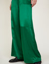 Flora Wide Pants - Green Jacket