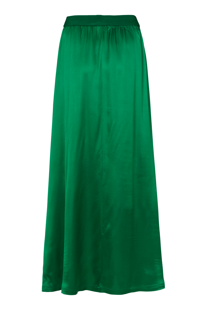 Basic Apparel Flora Wide Skirt Skirts 648 Green Jacket