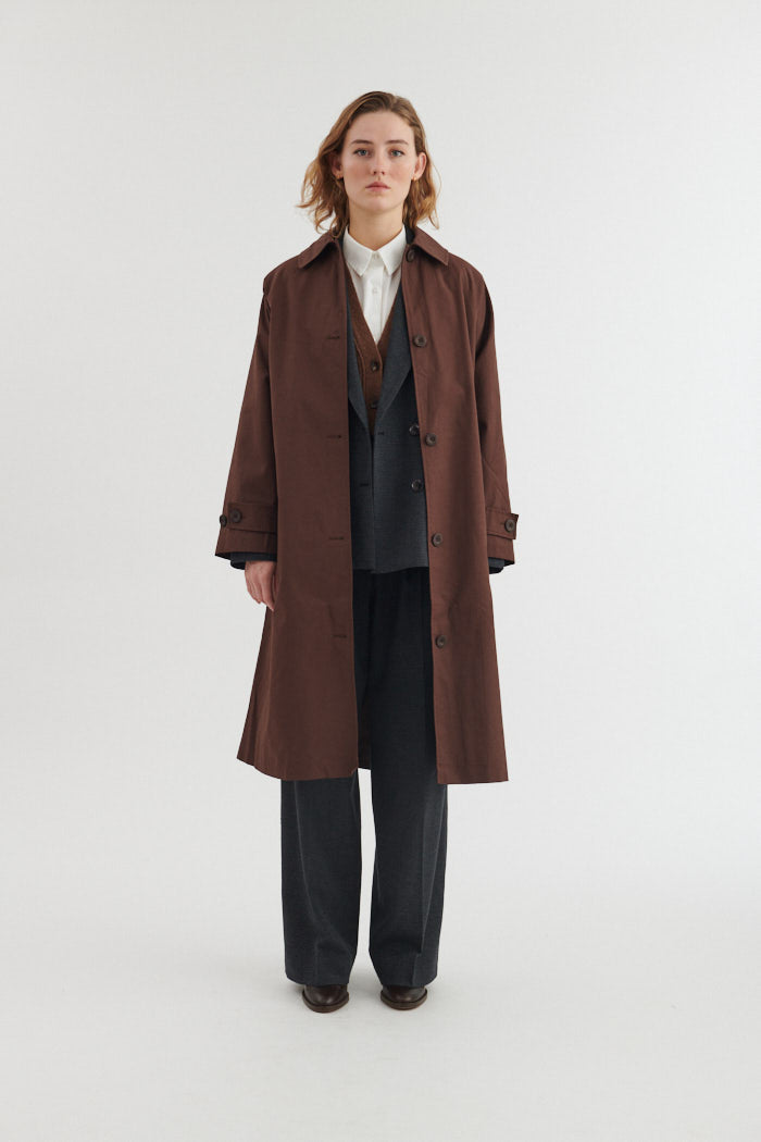 Basic Apparel Gise Raglan Coat Coats 864 Chicory coffee