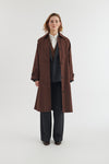 Gise Raglan Coat - Chicory coffee