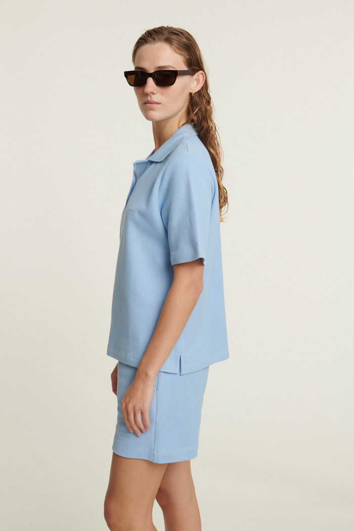 Basic Apparel Ima Polo T-shirts 772 Frozen fjord