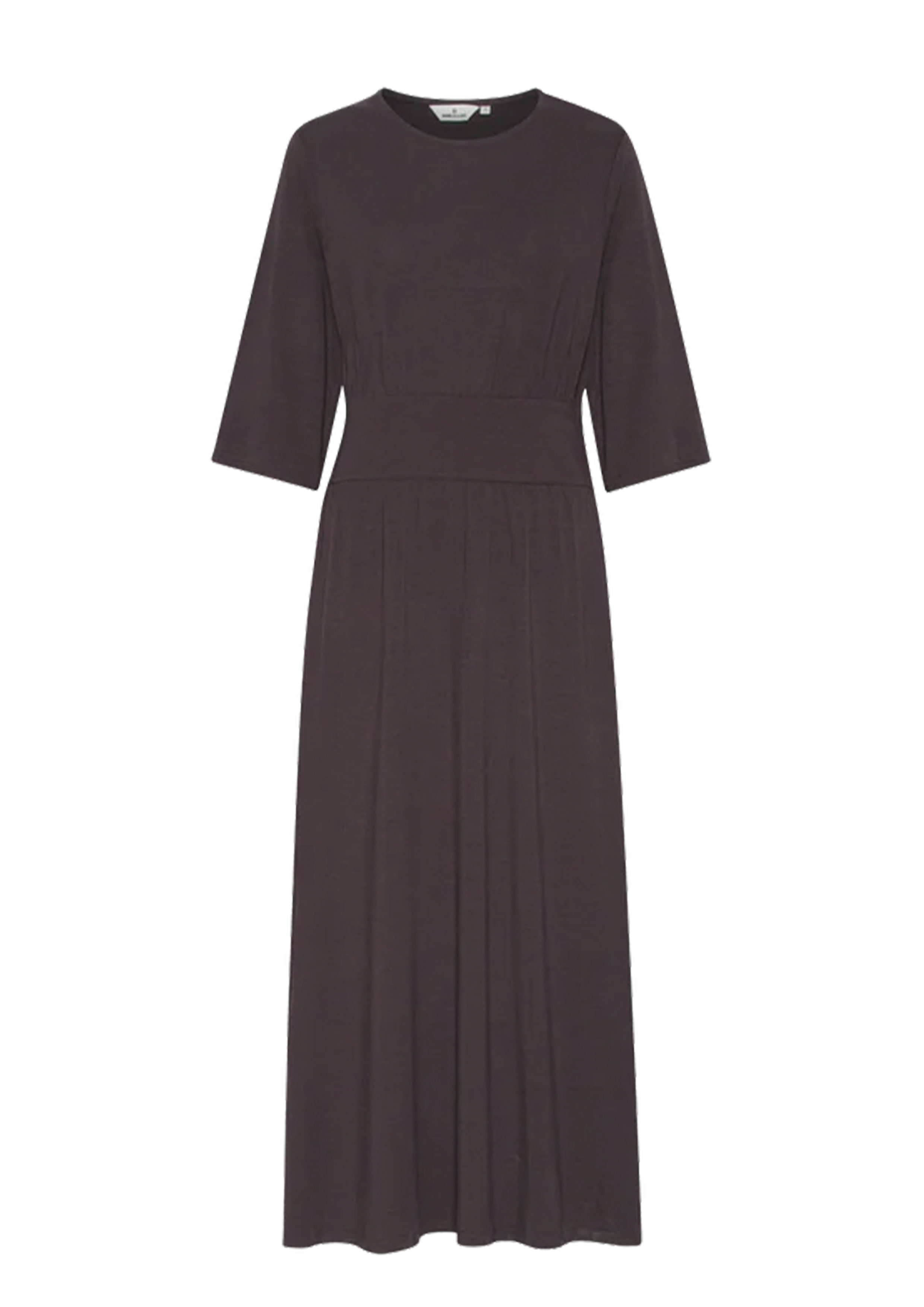 Basic Apparel Jo Long Dress Dresses 510 Chocolate Plum