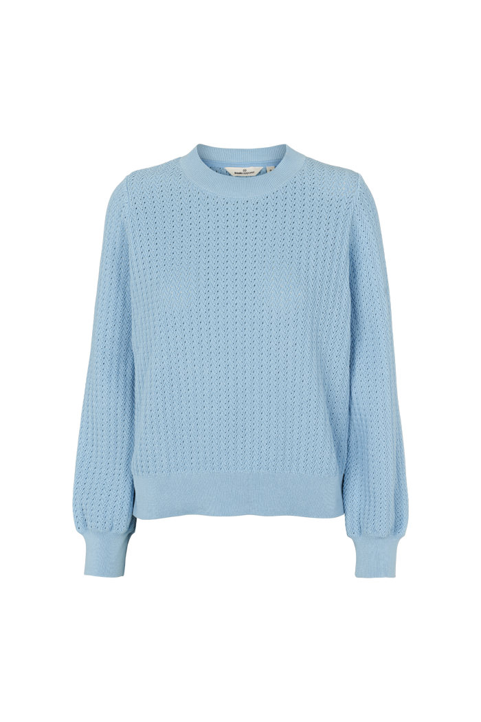 Basic Apparel Joda Sweater Sweaters 664 Airy Blue