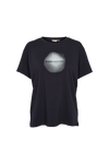 Basic Apparel Jody Logo T-shirts 001 Black