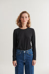 Jolanda LS Tee - Black