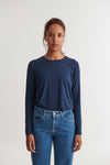 Jolanda LS Tee - Navy
