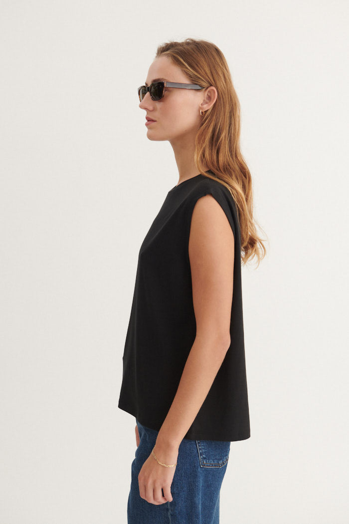 Basic Apparel Jolanda Tank Tops & tank-tops 001 Black