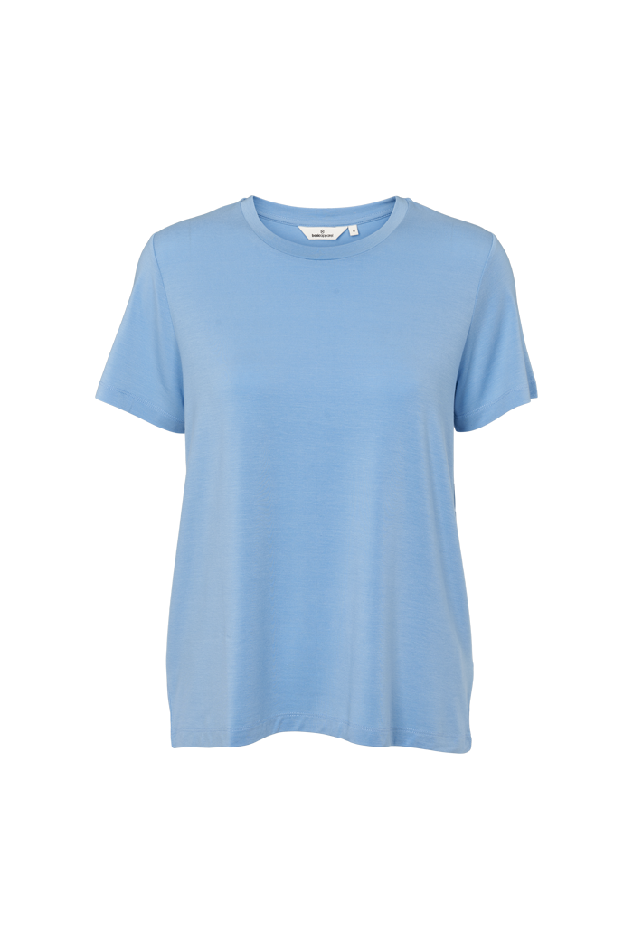 Basic Apparel Jolanda Tee T-shirts 704 Blissful Blue