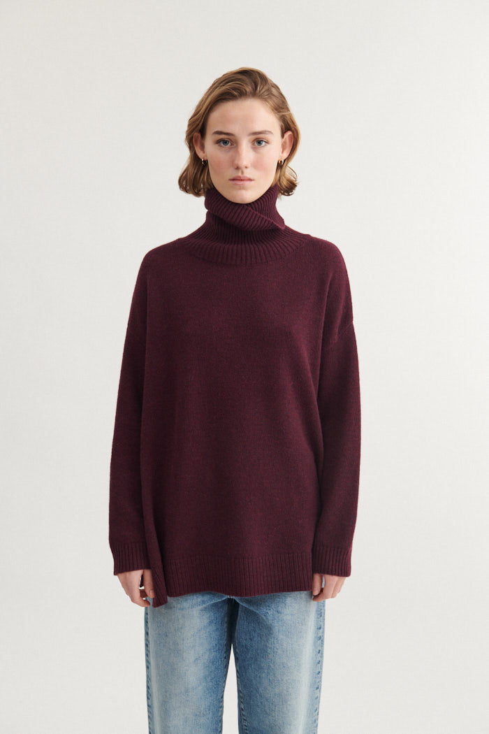 Basic Apparel Line T-Neck Sweaters 475 Port Royale