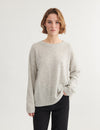 Lise O-Neck - Light Grey Mel.