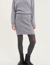 Lise Short Skirt - Light Grey Mel.