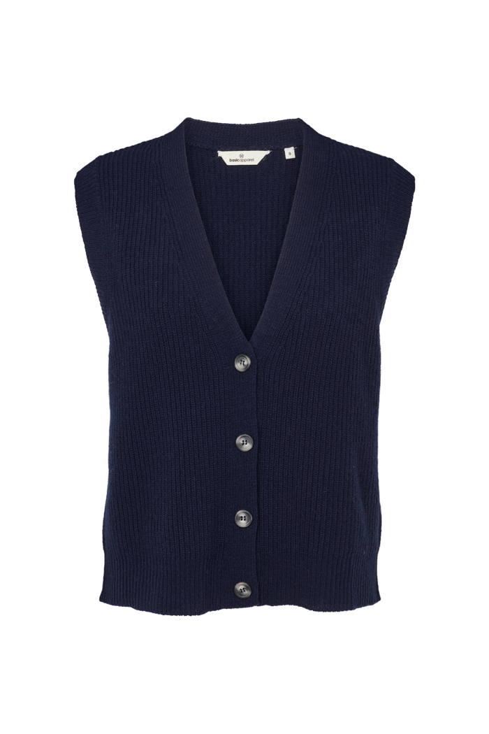 Basic Apparel Lise Vest Vests 606 Sky Captain