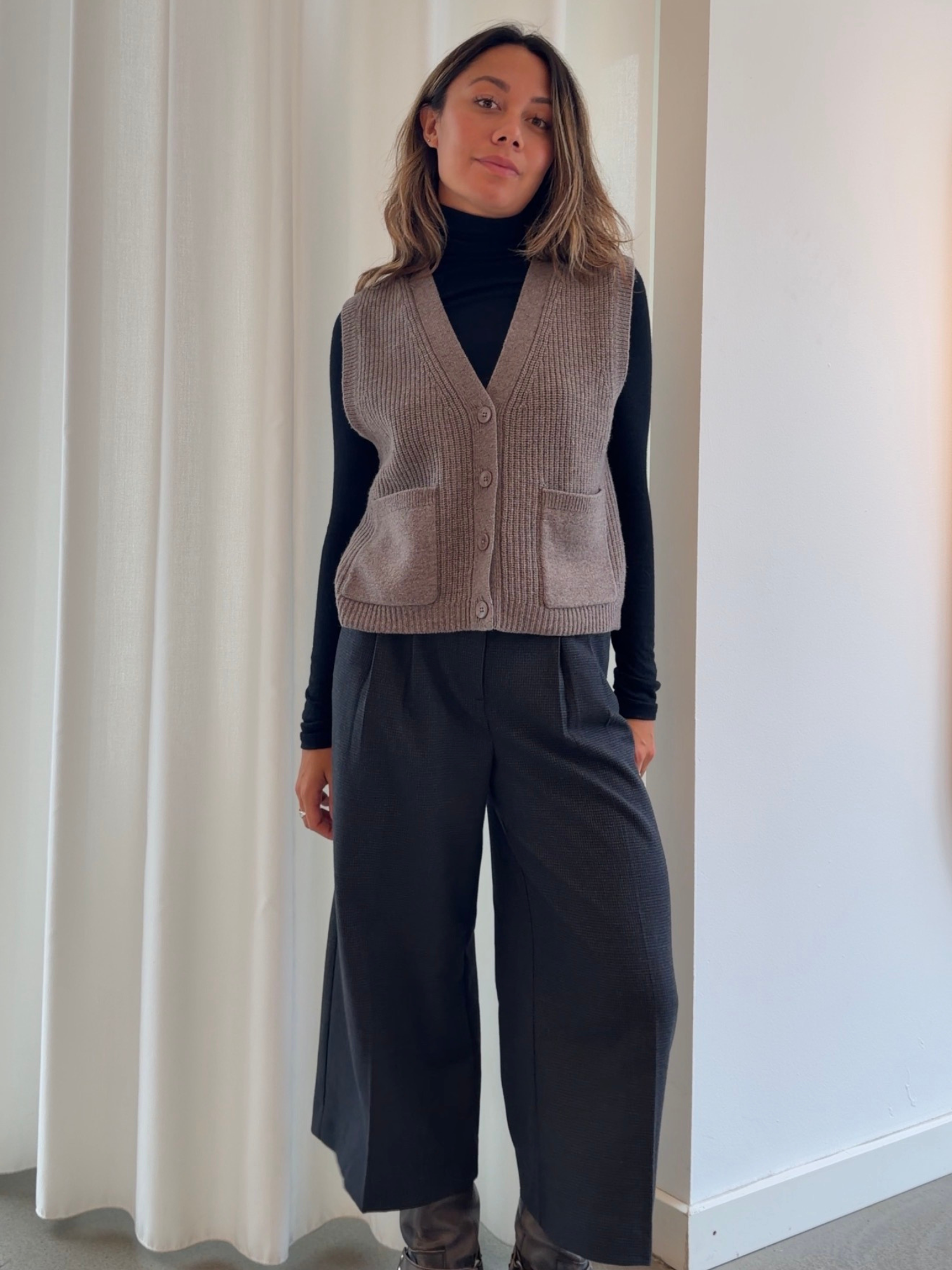 Basic Apparel Liz Vest Veste 833 Portobella