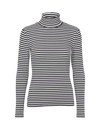 Ludmilla High-neck - Whisper White/ Black/ Black Trim