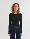 Ludmilla LS Tee - Black