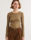 Ludmilla LS Tee - Capers Green