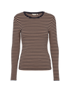 Ludmilla LS Tee - Black/Amphora