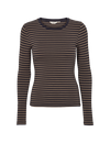 Ludmilla LS Tee - Tarmac/Black