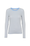 Ludmilla LS Tee - Frozen fjord / smoke gray