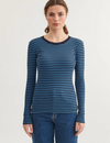 Ludmilla LS Tee - Copen blue / sky captain